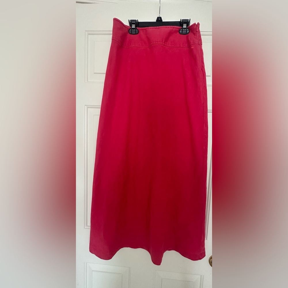 JJill Maxi Linen Skirt